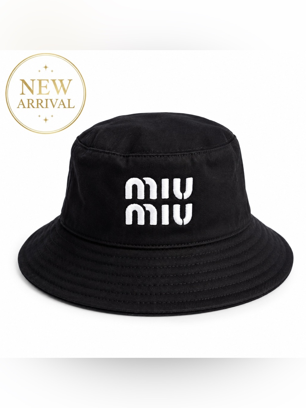 🧢 Women’s Black Logo Bucket Hat 🧢